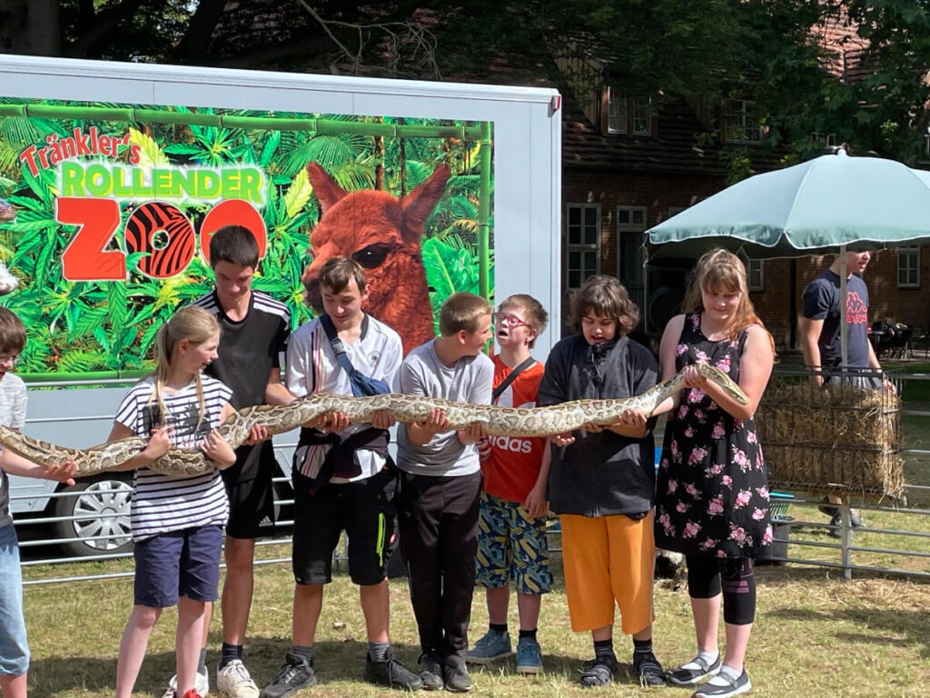 Tierisches Vergnügen in der Theodor Fontane Schule